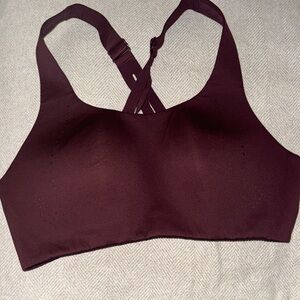 Lululemon Athletica Dark Red Sports Bra